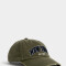 Caps Denim Gorra Efecto Lavado Bordada - Verde Claro