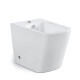 Bidet Con Transferencia Blanco Brillo De Porcelana Sanitaria Linea Hazen Aqualia