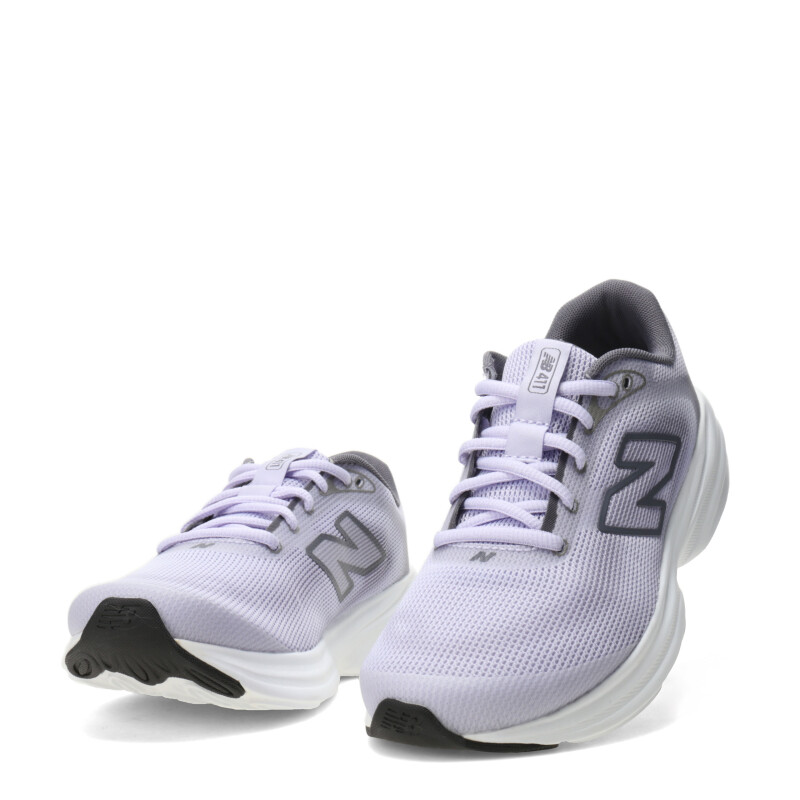 Championes de Mujer New Balance 411 Gris - Violeta