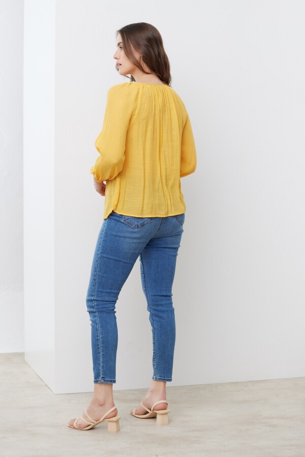 Blusa Bordado AMARILLO