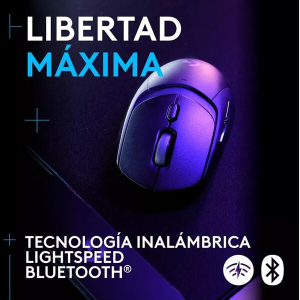 Mouse Logitech G309 Inalámbrico Lighspeed Hero NEGRO