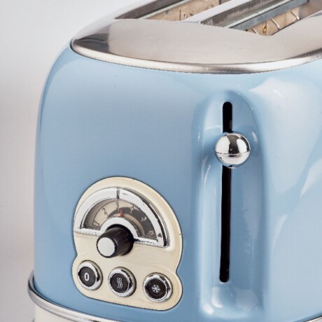 Tostadora 2 ranuras Vintage Azul Ariete Tostadora 2 ranuras Vintage Azul Ariete