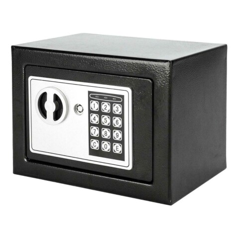 Caja Fuerte Cofre Electronica Digital Llaves Seguridad Color Variante Negro