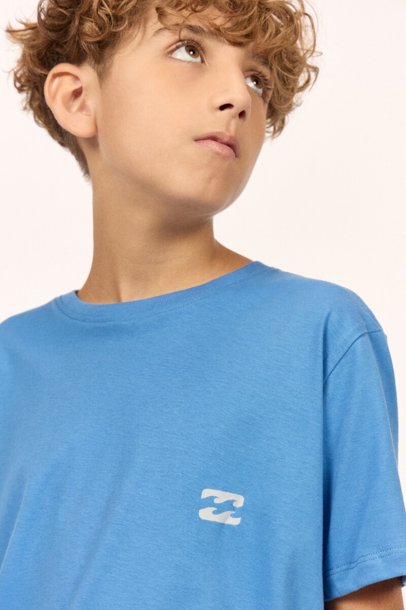 REMERA BRIGHTY TEE BOYS A-azul