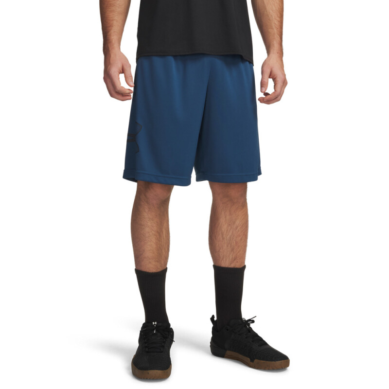 UA TECH GRAPHIC SHORT-RED BLU-498