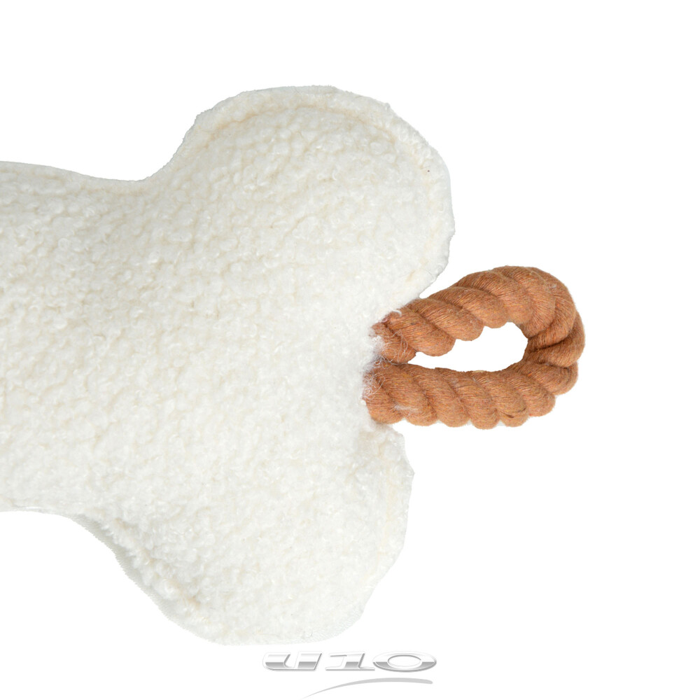 ACCESORIO MASCOTA POLIESTER MARRON HUESO