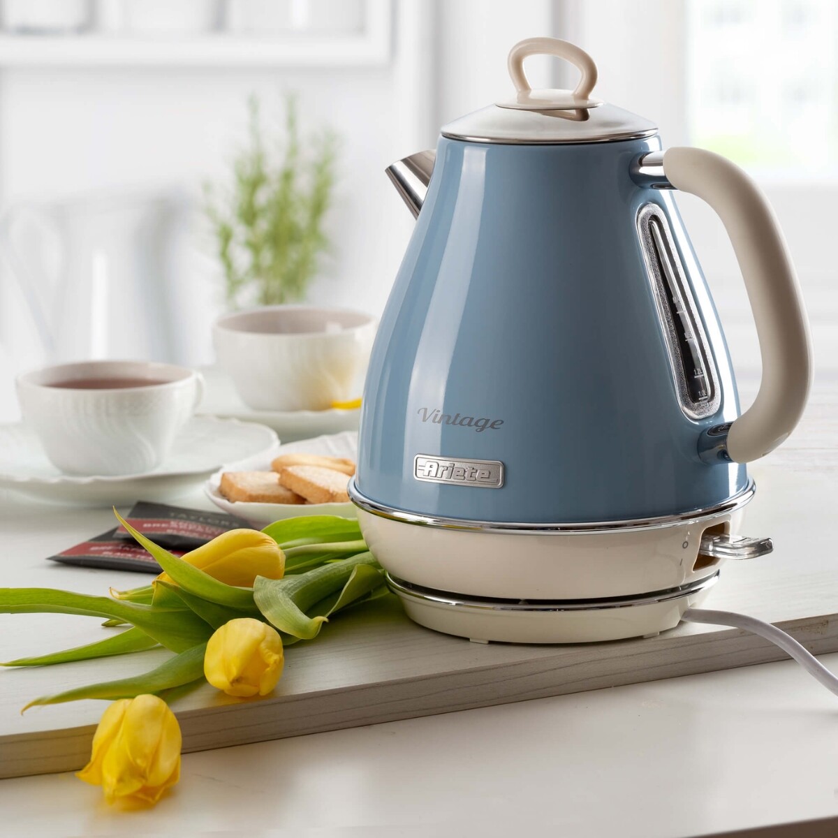 Jarra eléctrica Vintage Azul 1,7 litros Ariete 