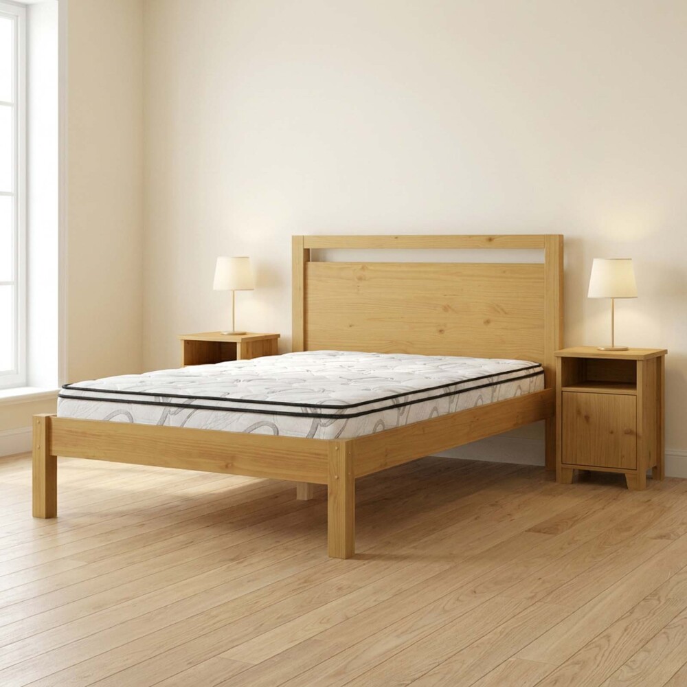 COLCHÓN 1 PLAZA ESPUMA BLANCO SWEET