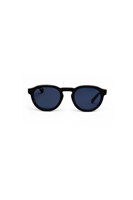 Lentes Tiwi Dean Rubber Black With Blue Lenses (polarized)