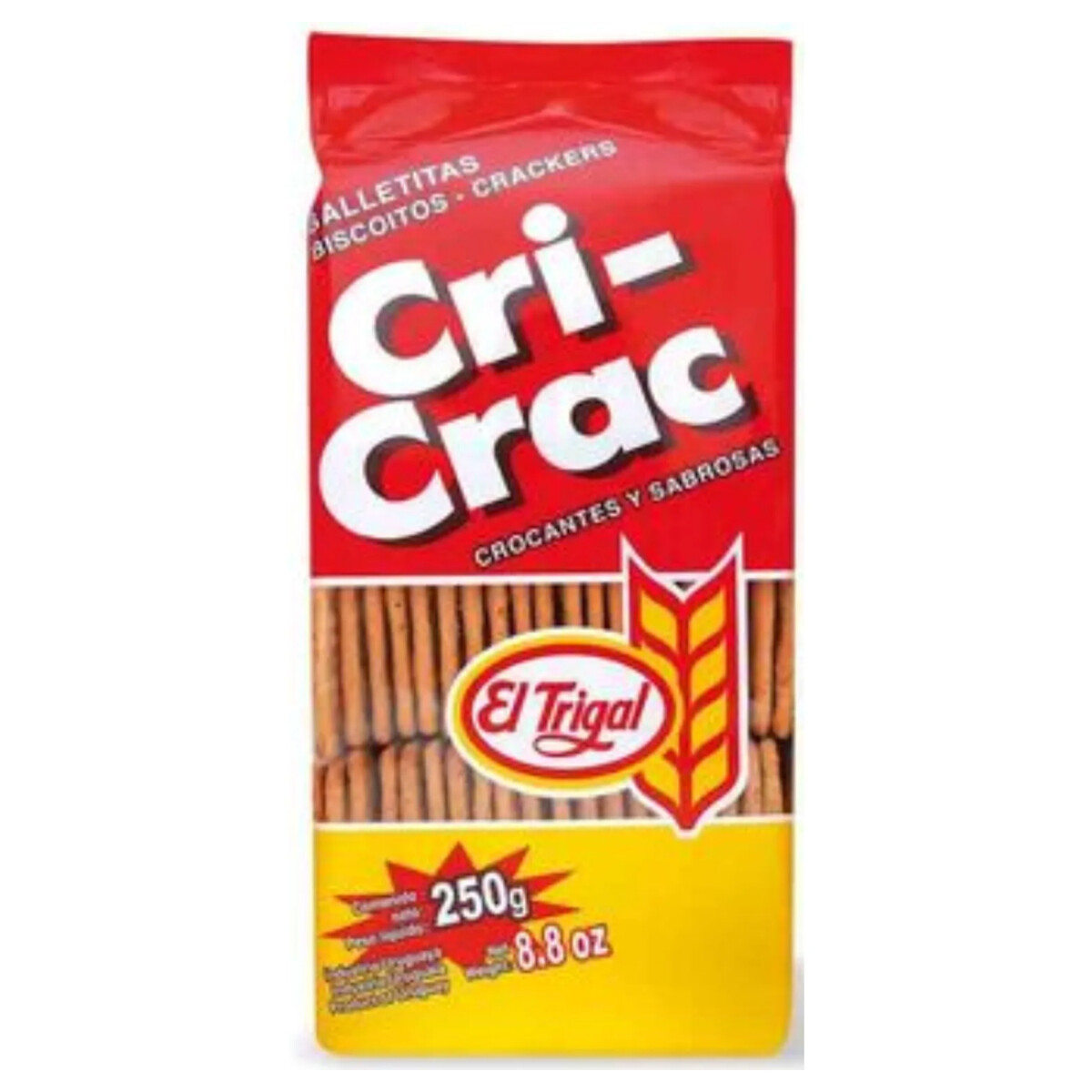 Galleta El Trigal Cri- Crac 250 grs 