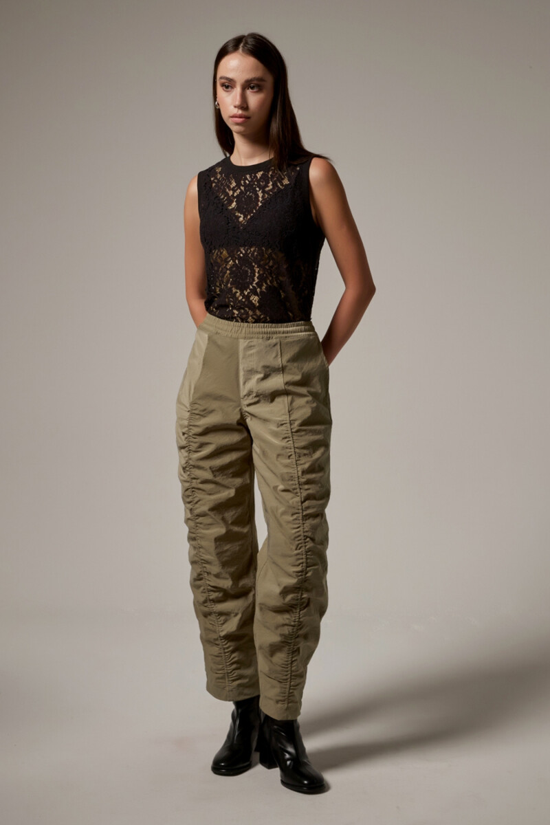 Pantalon Nomae - Verde Grisaceo 