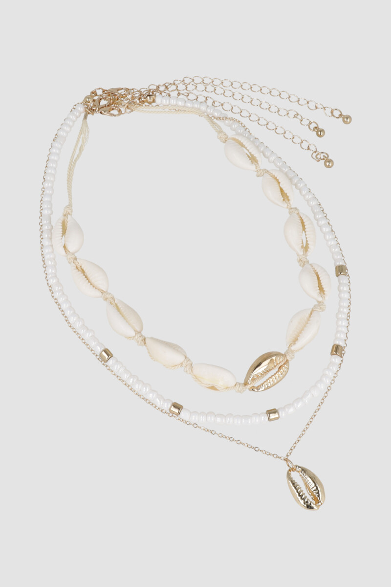 Collar caracol - Oro fuerte 