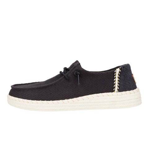 Wendy Espadrille Woven - Mujer Black