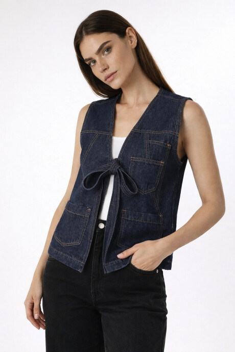 Chaleco Loite Azul Indigo