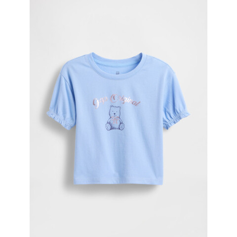 IE FRCH BF SS LOGO T WIND BLUE