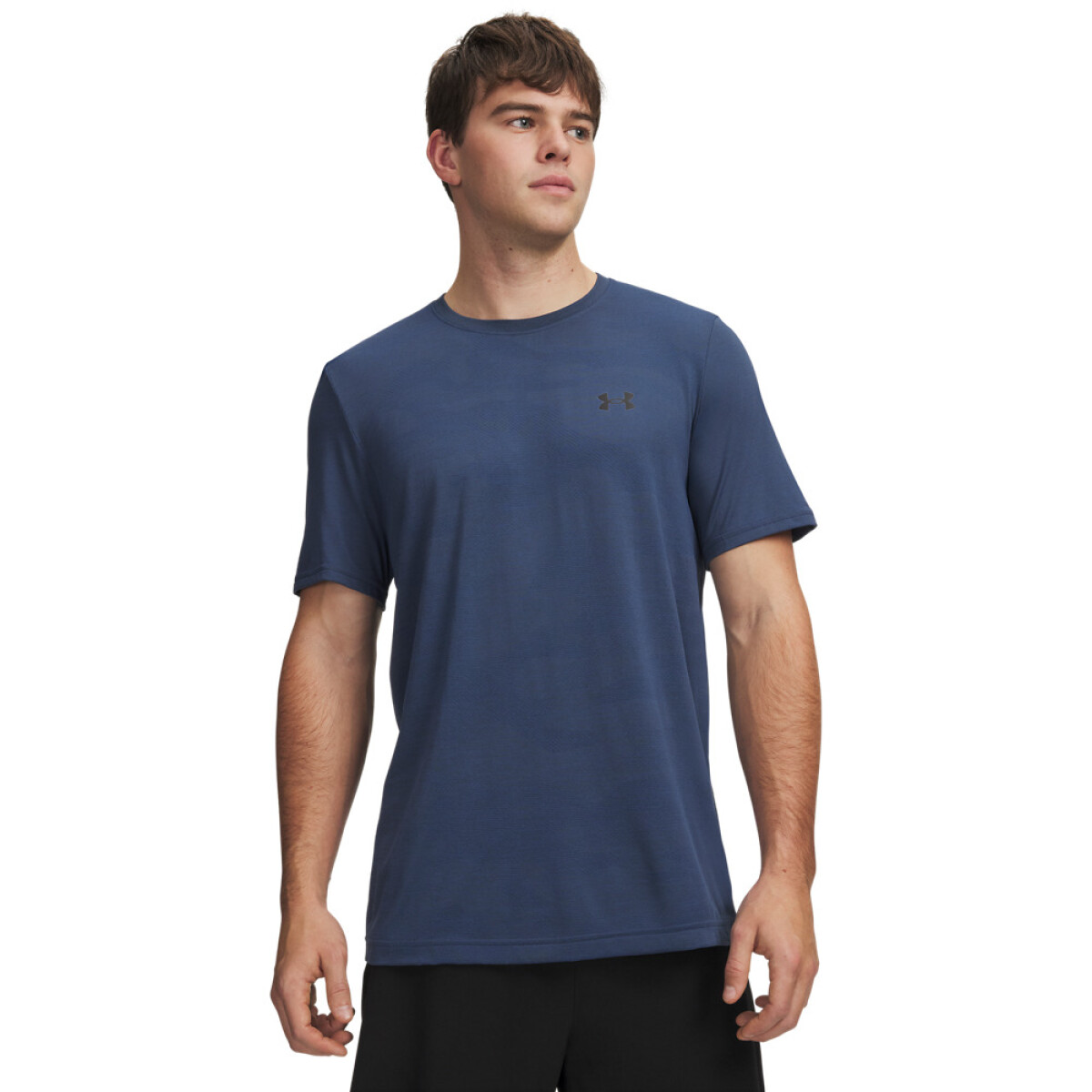 UA Vanish Elite Smls SS Camo-BLU - BLU-498 