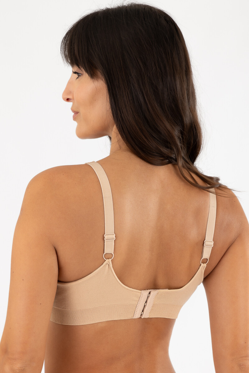 Soutien mastectomia cierre frontal mika Beige
