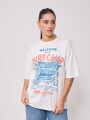 T-SHIRT SOMERA RUSTY Blanco