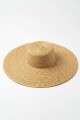 Sombrero rafia tostado
