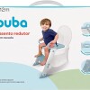 Reductor de inodoro con escalera set entrenamiento BUBA celeste