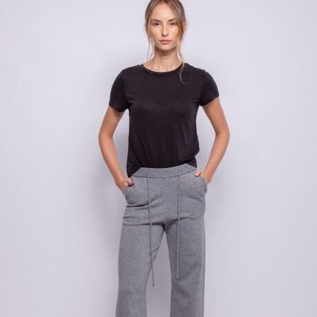 PANTALON TEDY Gris Melange