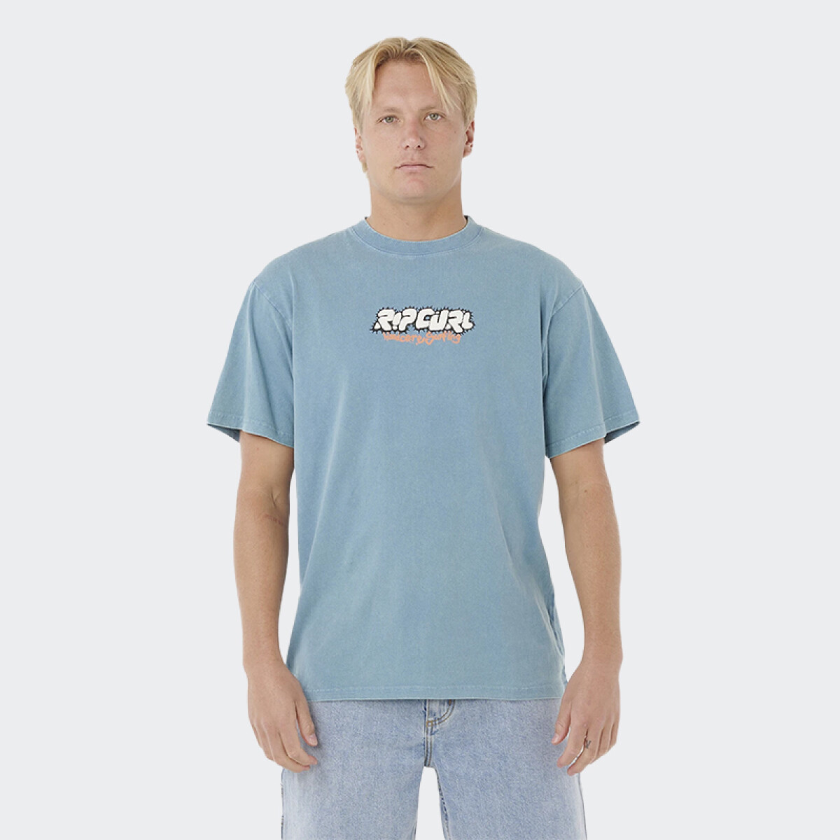 Remera Rip Curl Raw Energy Bubble Tee - Azul 