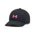 Girl's UA Blitzing Adj-PNK BLK-001