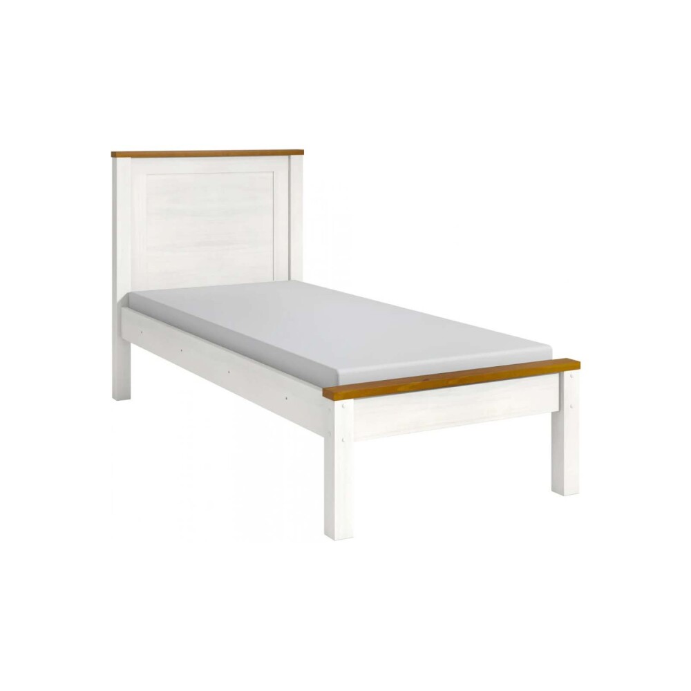 CAMA 1 PLAZA PINO NATURAL-BEIGE TOPAZIO