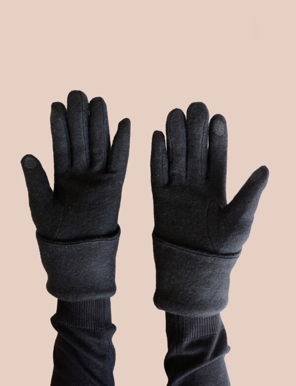 Guantes Combinados NEGRO