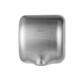 SECADOR DE MANOS 32x29.5x16.5CM EN ACERO INOXIDABLE 1400W GRIS-BRUSHED NICKEL
