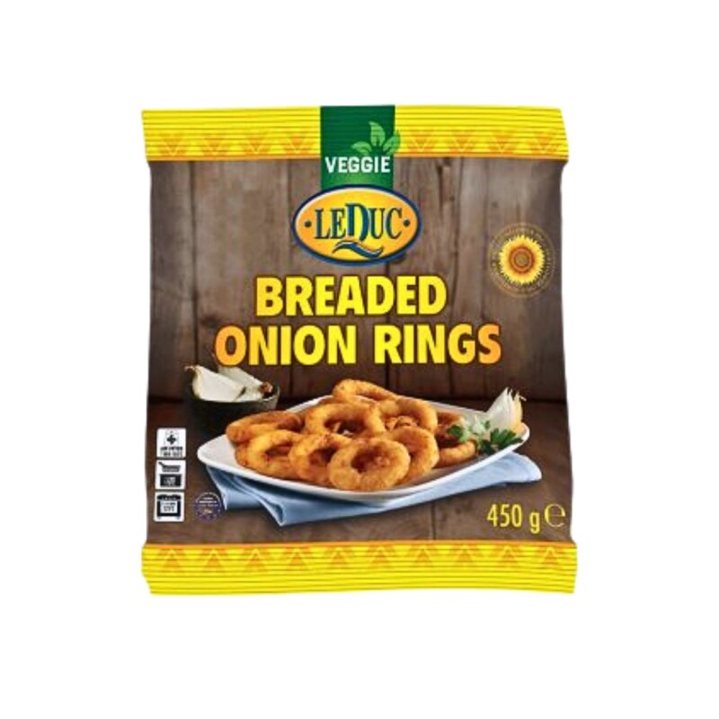 Aros de Cebolla Empanados Leduc - 450 g Aros de Cebolla Empanados Leduc - 450 g