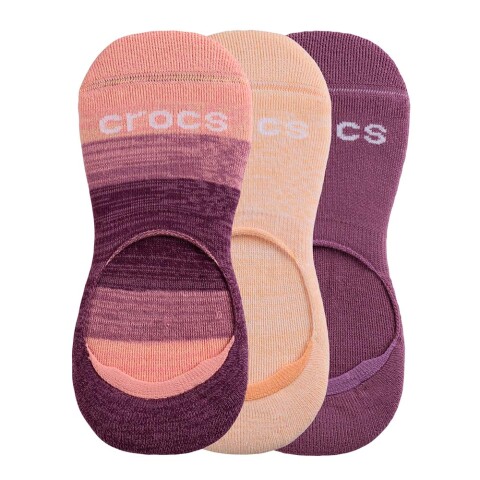 Medias Crocs Wide Mouth Hidden Liner (Random Feed) Unisex Lunar Dusk Multi