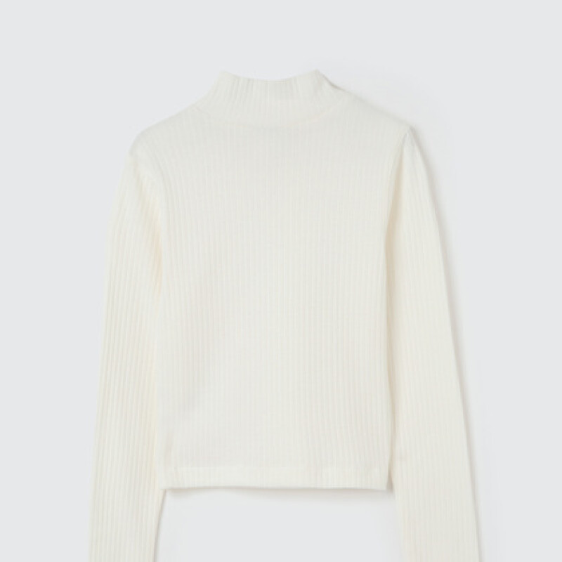BLUSA ML FEM OFF-WHITE