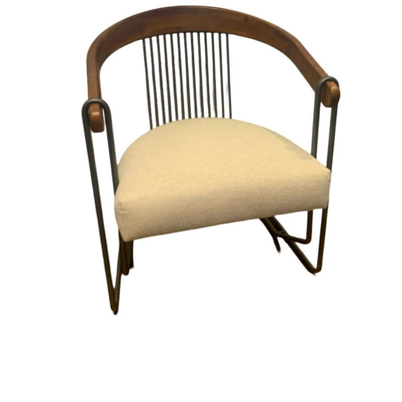 BUTACA MODELO HARPA - MADERA CLARA - TAPIZADO TELA CLARA BUTACA MODELO HARPA - MADERA CLARA - TAPIZADO TELA CLARA