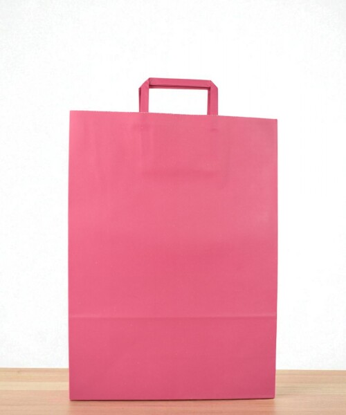 Bolsa lisa acuario 30x12x41 cm FUCSIA