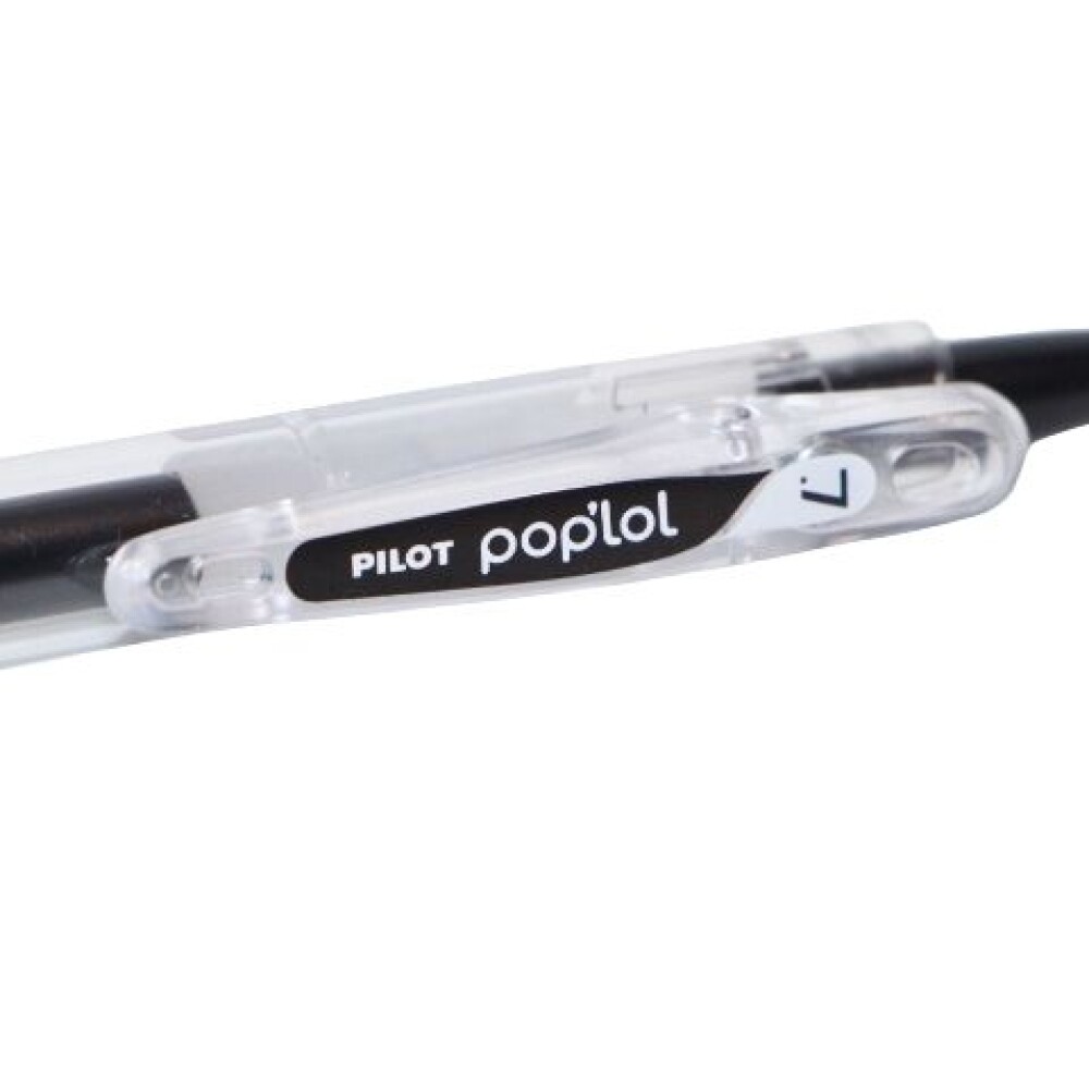 BOLIGRAFO PILOT POPLOL COLOR NEGRO 07 BOLIGRAFO PILOT POPLOL COLOR NEGRO 07