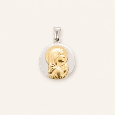 Virgen Niña - Plata y Oro Virgen Niña - Plata y Oro