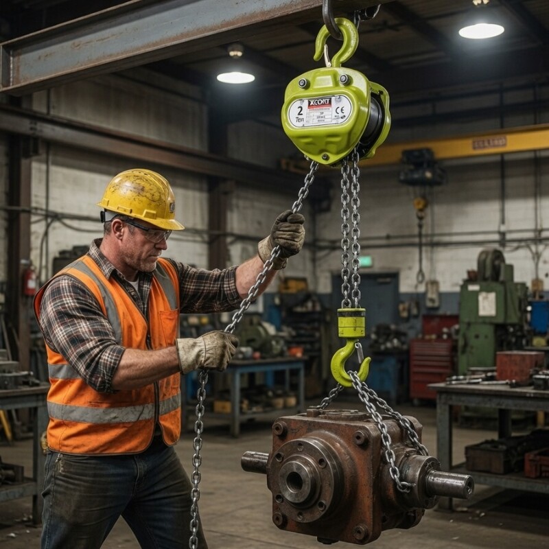 XCORT APAREJO POLIPASTO MANUAL DE CADENA 3 METROS 2 TONELADA Xcort Aparejo Polipasto Manual De Cadena 3 Metros 2 Tonelada