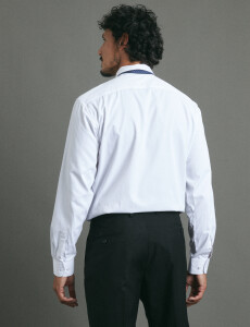 012674 CAMISA HARRINGTON LABEL Blanco