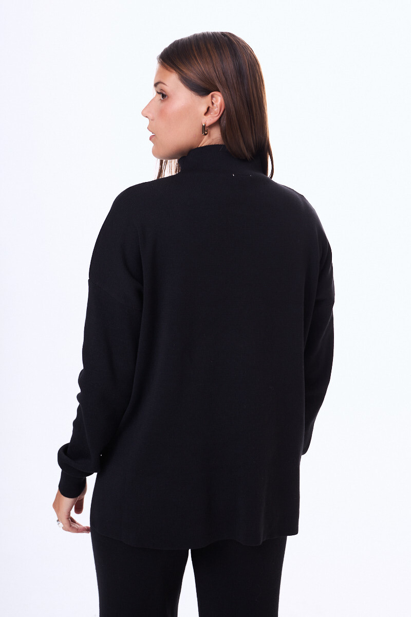 Buzo tejido Medina Negro