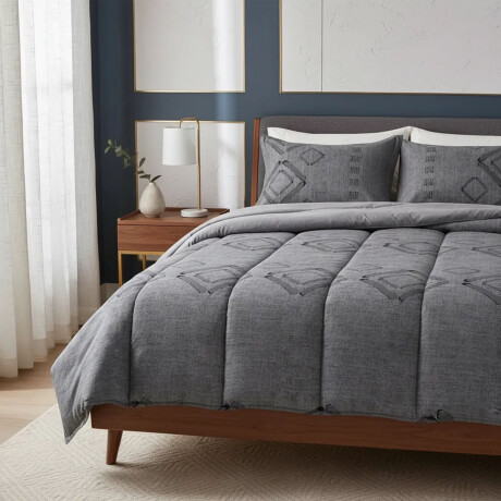 Acolchado Cannon King c/2 Fundas Polialgodón y Guata Térmica Breen