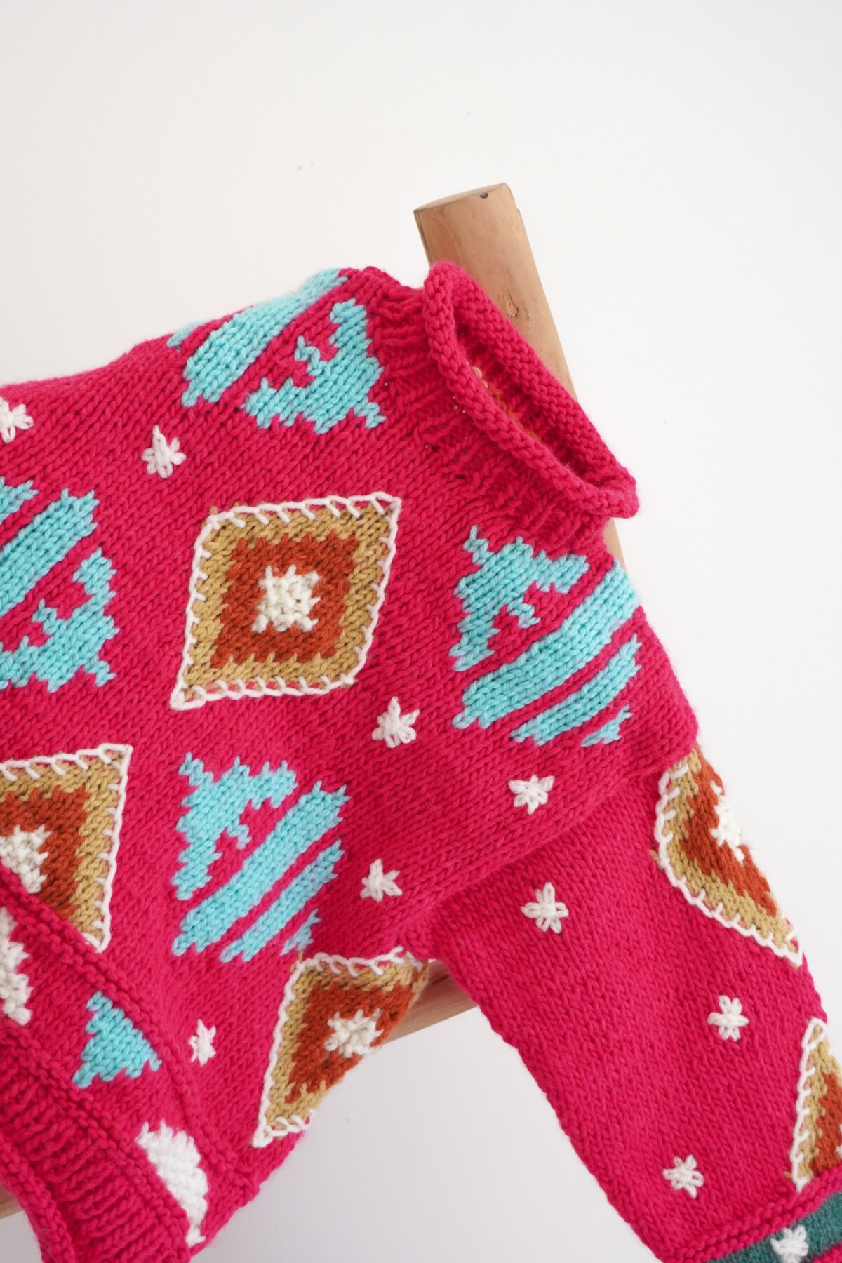 Mini Gitano Lana Base Fucsia