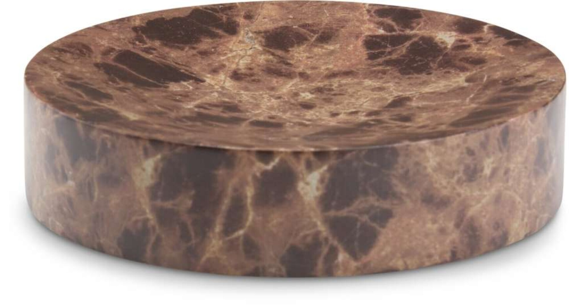 Bandeja Decorativa Makaryd Ø10Cm - Marmol Marron 