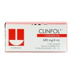 CLINFOL I.M. I.V. 600 MG. FCO. AMP. X 4 única