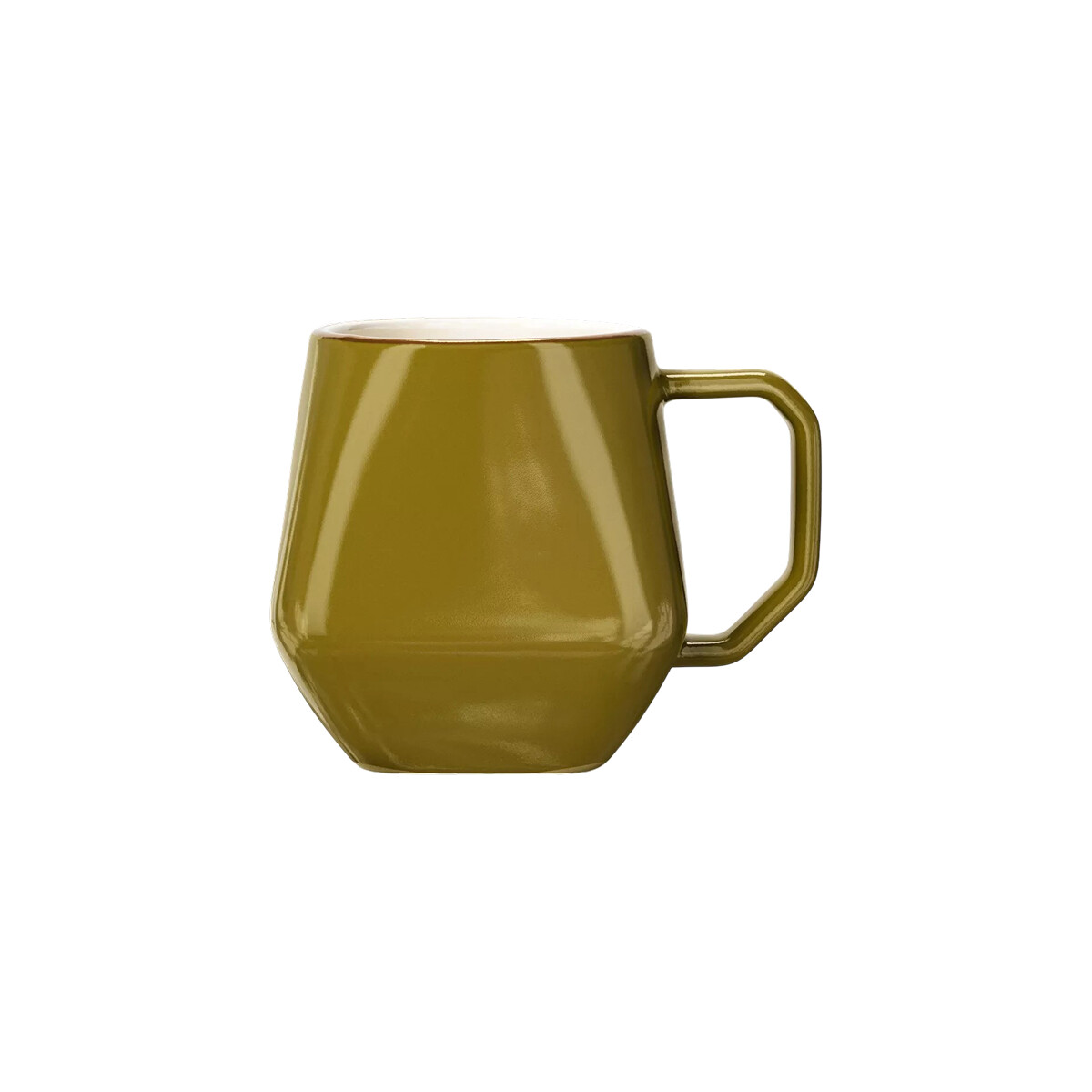 Tazas de Cerámica Geométricas Colores Pastel - Verde 
