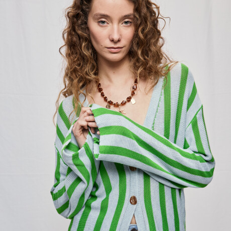 CARDIGAN SAKE Verde