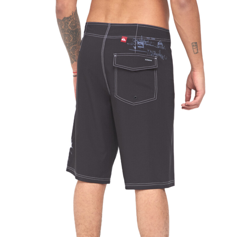 Boardshort Quiksilver Surfsilk 22" - Negro Boardshort Quiksilver Surfsilk 22" - Negro