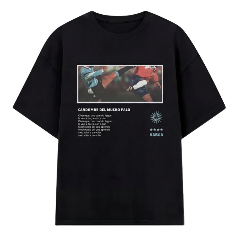 Remera Kaboa Mucho Palo - Negro Remera Kaboa Mucho Palo - Negro