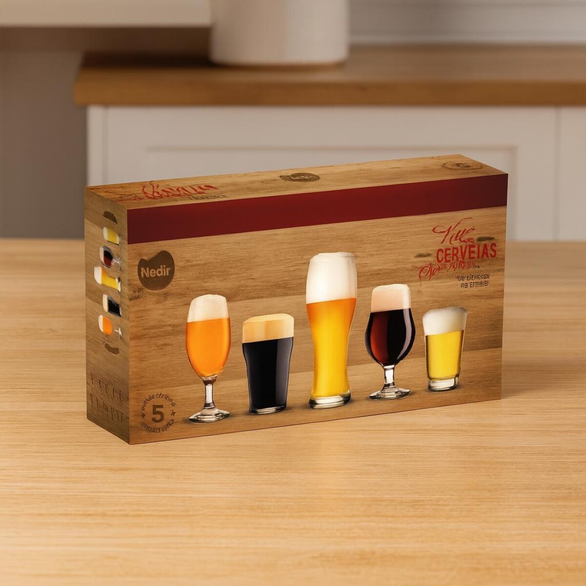 KIT PARA CERVEZAS ESPECIAL 5 PIEZAS 