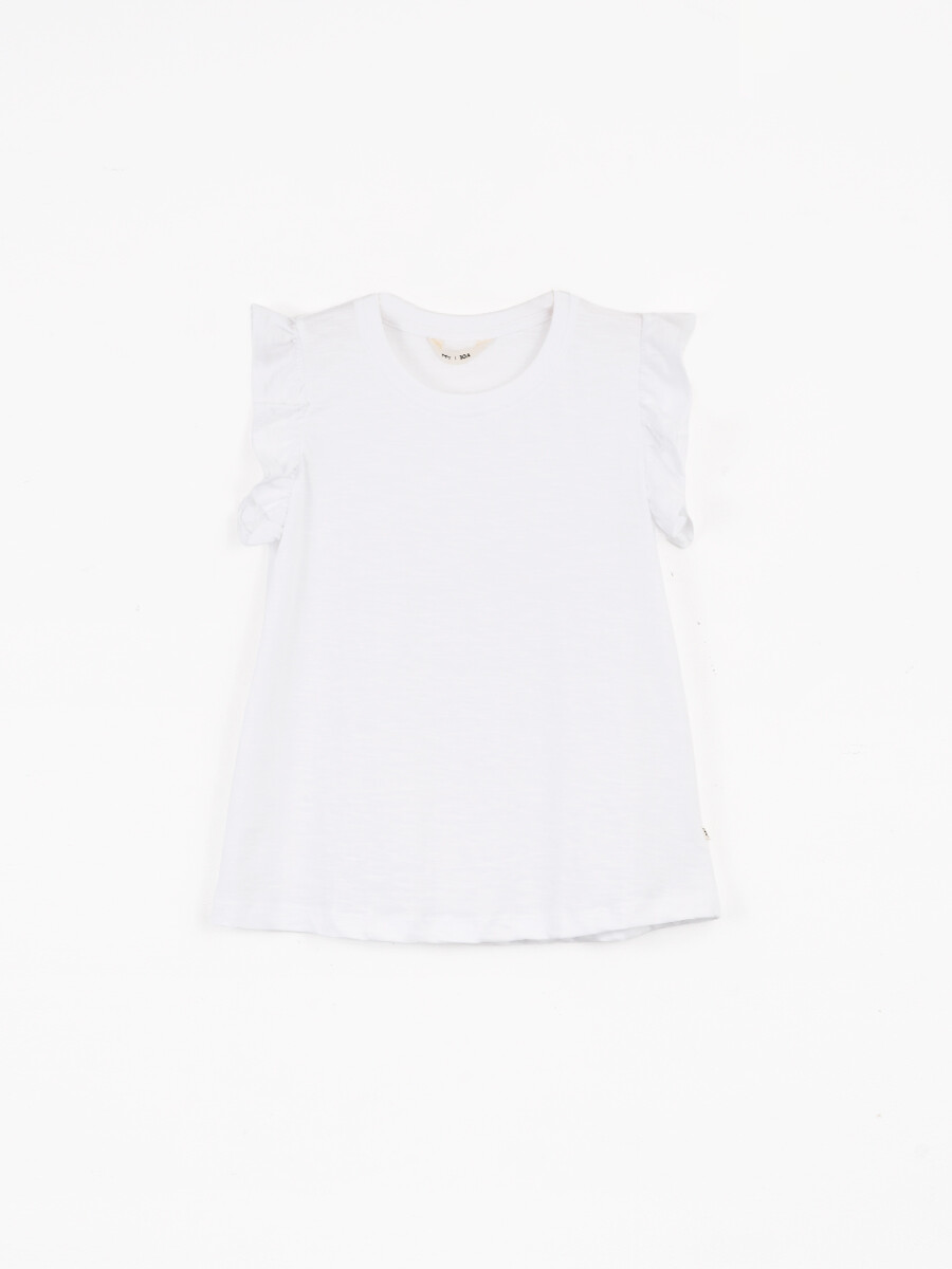 REMERA RENATA KIDS - BLANCO 